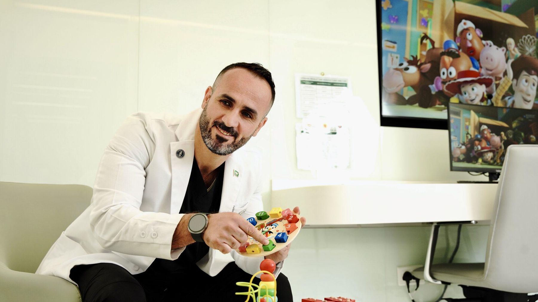 One Health pediatrician in a child-friendly consultation room